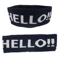 Promotion Knitted Bandana Sport Headband with Jacquard Logo